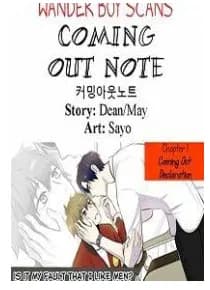 Coming Out Note